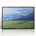 Wheatfield Under Thunderclouds - Impressionist Wall Art by Van Gogh