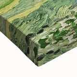 Wheatfield Under Thunderclouds - Impressionist Wall Art by Van Gogh