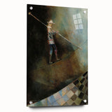 The Rope Dancer Modern Wall Art – Dynamic and Surreal Expression