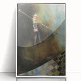 The Rope Dancer Modern Wall Art – Dynamic and Surreal Expression