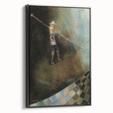The Rope Dancer Modern Wall Art – Dynamic and Surreal Expression