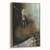 The Rope Dancer Modern Wall Art – Dynamic and Surreal Expression
