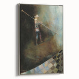 The Rope Dancer Modern Wall Art – Dynamic and Surreal Expression