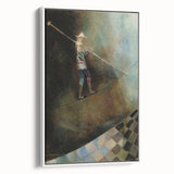 The Rope Dancer Modern Wall Art – Dynamic and Surreal Expression