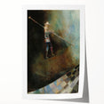 The Rope Dancer Modern Wall Art – Dynamic and Surreal Expression