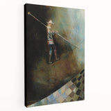 The Rope Dancer Modern Wall Art – Dynamic and Surreal Expression