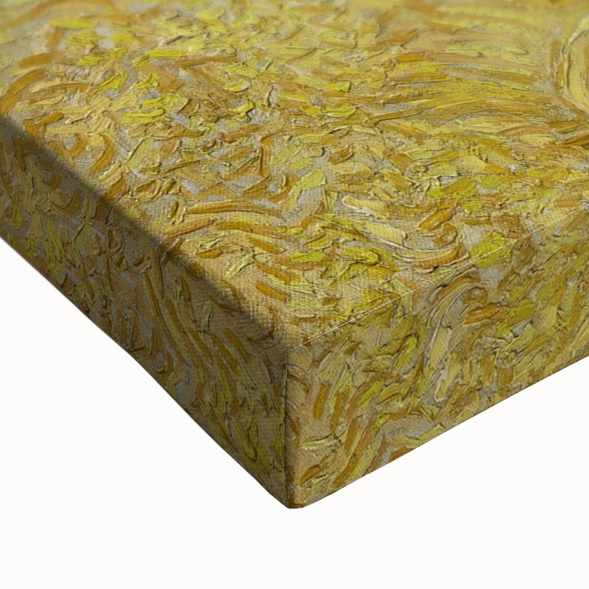 Impressionism Wall Art - Wheatfield with Reaper by Van Gogh Print