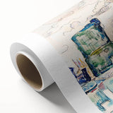 Modern Wall Art - Abstract Harbor Scene - Minimalist Modern Decor