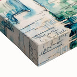 Modern Wall Art - Abstract Harbor Scene - Minimalist Modern Decor