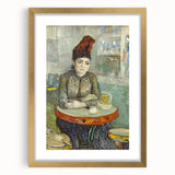 Impressionist Wall Art - Agostina Segatori in Café by Van Gogh