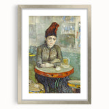Impressionist Wall Art - Agostina Segatori in Café by Van Gogh