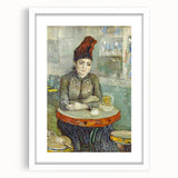 Impressionist Wall Art - Agostina Segatori in Café by Van Gogh