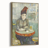 Impressionist Wall Art - Agostina Segatori in Café by Van Gogh