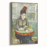 Impressionist Wall Art - Agostina Segatori in Café by Van Gogh