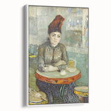 Impressionist Wall Art - Agostina Segatori in Café by Van Gogh