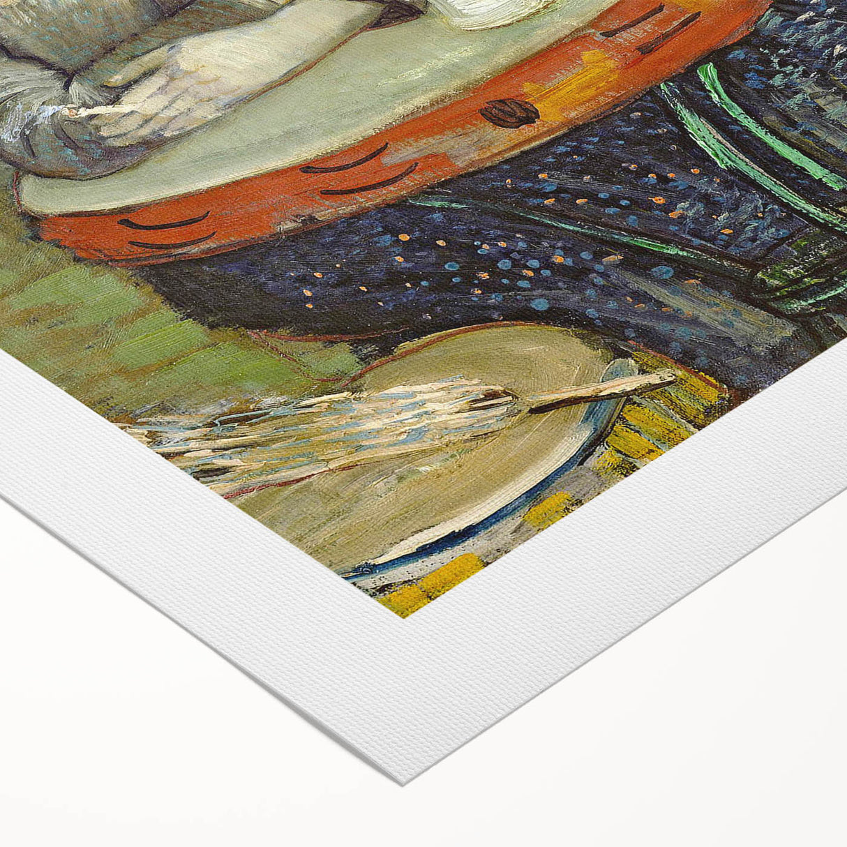 Impressionist Wall Art - Agostina Segatori in Café by Van Gogh