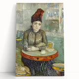 Impressionist Wall Art - Agostina Segatori in Café by Van Gogh