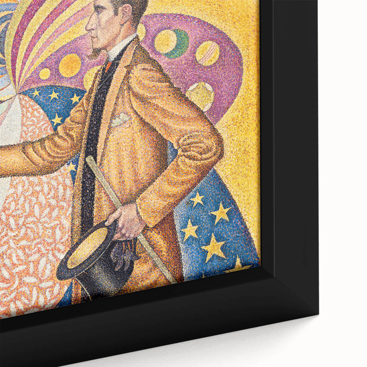 Modern Wall Art - Abstract Portrait with Vibrant Colors - Contemporary Art