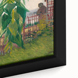 Impressionist Wall Art - Allotment with Sunflower by Van Gogh