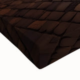 Close-up of a stretched canvas depicting a vibrant landscape with a majestic castle, featuring rich colors and intricate details, perfect for home decor.