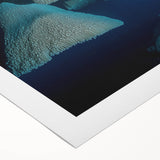 Stunning rolled canvas artwork depicting a vibrant landscape with intricate cave formations, showcasing rich colors and textures, ideal for home decor.