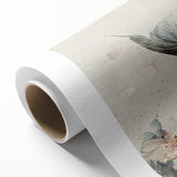 Botanical Floral Living Room Wall Art – Modern Framed Canvas