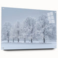 Winter Wonderland Office Wall Art – Modern Corporate Decor