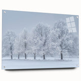 Winter Wonderland Office Wall Art – Modern Corporate Decor