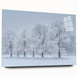 Winter Wonderland Office Wall Art – Modern Corporate Decor