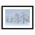 Winter Wonderland Office Wall Art – Modern Corporate Decor