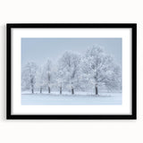 Winter Wonderland Office Wall Art – Modern Corporate Decor