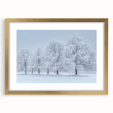Winter Wonderland Office Wall Art – Modern Corporate Decor