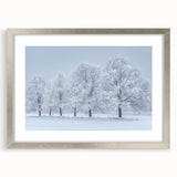 Winter Wonderland Office Wall Art – Modern Corporate Decor