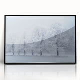 Winter Wonderland Office Wall Art – Modern Corporate Decor