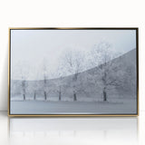 Winter Wonderland Office Wall Art – Modern Corporate Decor