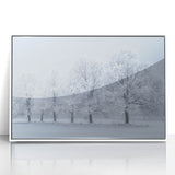 Winter Wonderland Office Wall Art – Modern Corporate Decor