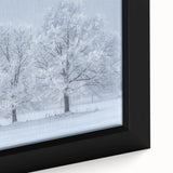 Winter Wonderland Office Wall Art – Modern Corporate Decor