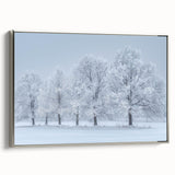 Winter Wonderland Office Wall Art – Modern Corporate Decor