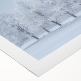 Winter Wonderland Office Wall Art – Modern Corporate Decor