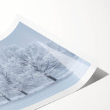 Winter Wonderland Office Wall Art – Modern Corporate Decor