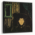Modern Expressionism: Moonlit Woman Expressionist Wall Art