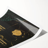 Modern Expressionism: Moonlit Woman Expressionist Wall Art