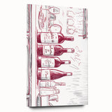 Large abstract wall art on acrylic glass depicting vibrant, swirling colors, ideal for bedroom or dining room decor.