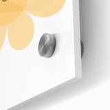 Kids Room Art Prints - Cheerful Yellow Daisy Playroom Decor