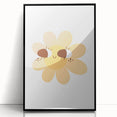 Kids Room Art Prints - Cheerful Yellow Daisy Playroom Decor