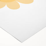 Kids Room Art Prints - Cheerful Yellow Daisy Playroom Decor