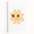 Kids Room Art Prints - Cheerful Yellow Daisy Playroom Decor