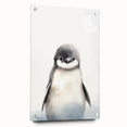 Framed Canvas Art for Children – Adorable Baby Penguin Print