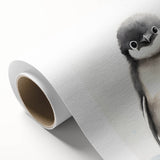 Framed Canvas Art for Children – Adorable Baby Penguin Print
