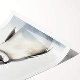 Framed Canvas Art for Children – Adorable Baby Penguin Print